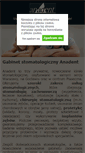 Mobile Screenshot of anadent.pl
