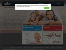 Tablet Screenshot of anadent.pl